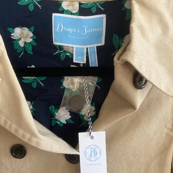 Draper James Jackets Coats Draper James Khaki Utility Jacket